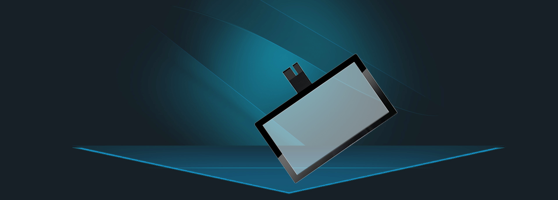 Capacitive touch screen